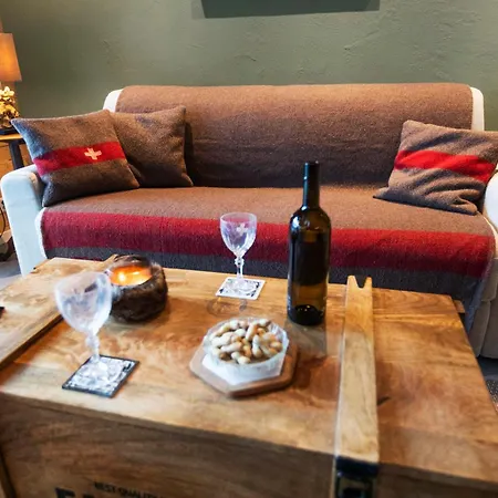 Apartment Cosy, Neuf, Vue Panoramique, Centre A 4 Min A Pied Crans-Montana