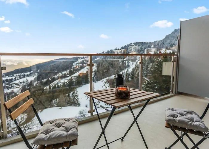 Lägenhet Cosy, Neuf, Vue Panoramique, Centre A 4 Min A Pied *